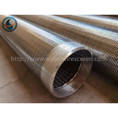 6-5/8" Wedge Wire Downhole Slotted Tube With Beveled Ends