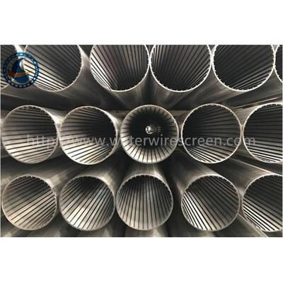 6-5/8" Wedge Wire Downhole Slotted Tube With Beveled Ends