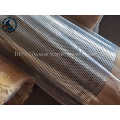 6-5/8" Wedge Wire Downhole Slotted Tube With Beveled Ends