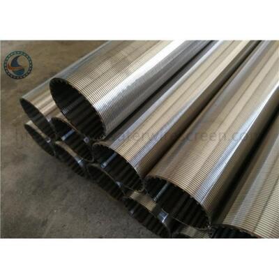 Stainless Steel OD89mm Continuous Slot Screen For Filtration