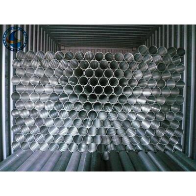 Full Welded Johnson Downhole Slotted Well Screen Filter 1.0mm Slot