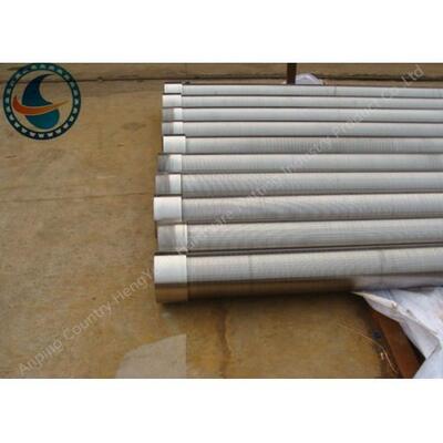 Abrasion Resistant Wedge Wire Screen For Water Supply System Customization Acceptable