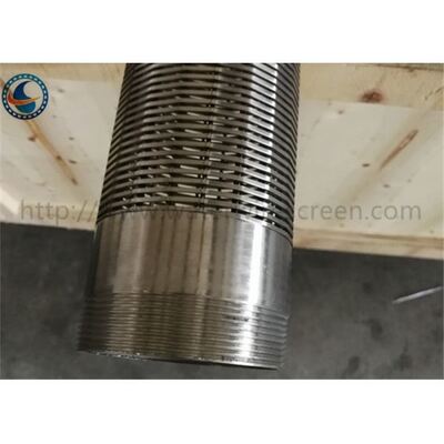 2x3mm Slot 1.5mm Wedge Wire Screen Pipe For Filter