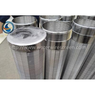 SS316L OD 76mm Johnson Continuous Slot Well Screen