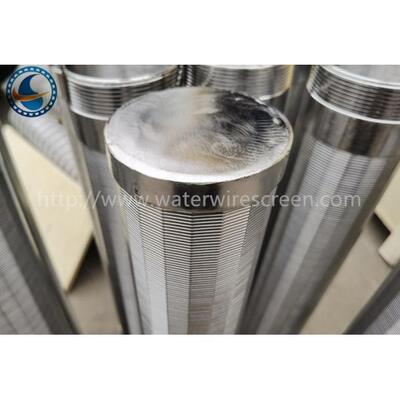 SS316L OD 76mm Johnson Continuous Slot Well Screen