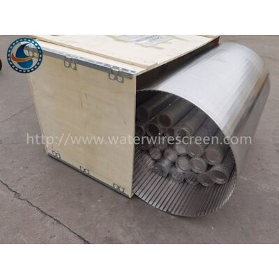 SS316L OD 76mm Johnson Continuous Slot Well Screen