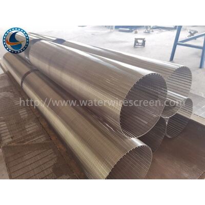 OD 215mm Sus304 Non Clogging Continuous Slot Screen