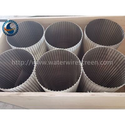 OD 215mm Sus304 Non Clogging Continuous Slot Screen
