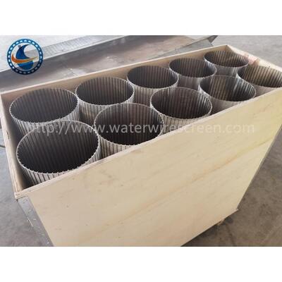 OD 215mm Sus304 Non Clogging Continuous Slot Screen