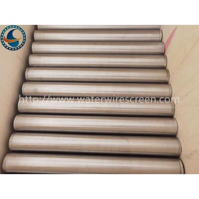OD 60mm 0.6mm 500mm Length Continuous Slot Screen