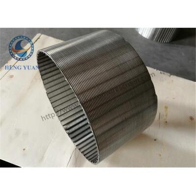 Wear Resistant Johnson Stainless Steel Well Screens For Water Treatment Industry