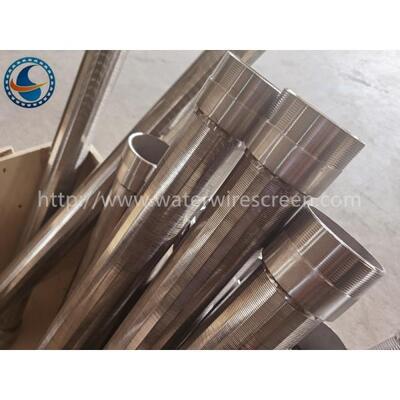 6-5/8" Diameter Profile ISO Johnson Wire Screen With 0.04" Gap