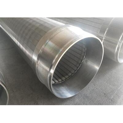 High Strength Sand Control Screens , SS Johnson Wire Wrapped Screen