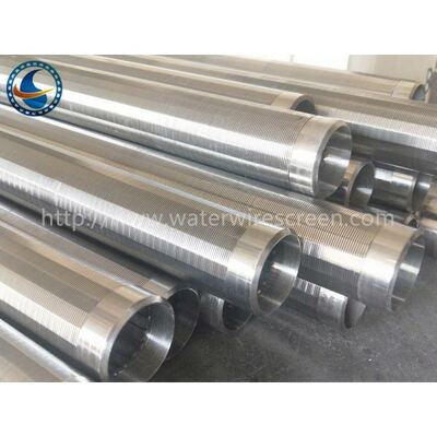 Ss304 Continuous Slot Wire Wrapped Screen For Geothermal Wells