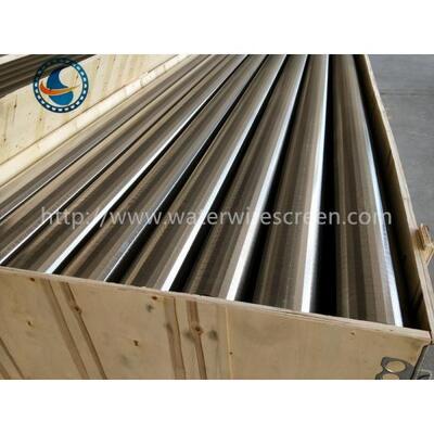 Ss304 Continuous Slot Wire Wrapped Screen For Geothermal Wells