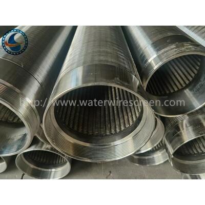 Stainless Steel 304 Full Welded Wire Wrapped Screen Filter