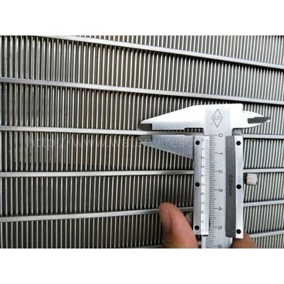Stainless Steel Wedge Wire Screen Panel For Solid-Liquid Separation
