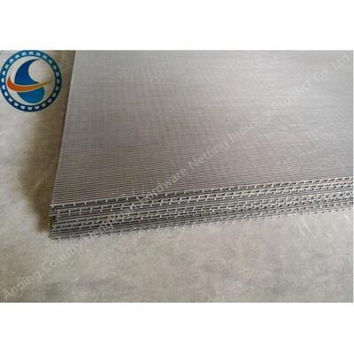 Heavy Duty Wedge Wire Screen Panels For Malt Kiln Flooring Raw Material