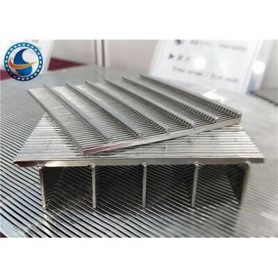 Wear Resistant Wedge Wire Screen Panels Long Lifespan With High Stiffness