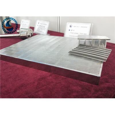Wear Resistant Wedge Wire Screen Panels Long Lifespan With High Stiffness