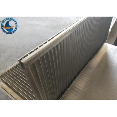 Reliable Johnson Wedge Wire Screen Panels , Anti Abrasion Wedge Wire Sheets