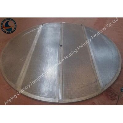 Precision Welding Wedge Wire Screen Panels False Bottom Anti - Corrosion