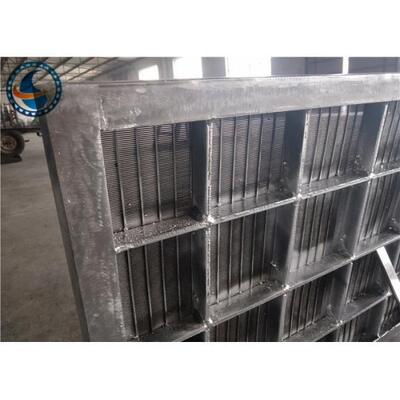 Stainless Steel Wedge Wire Screen Panels , Vee Wire Welded Johnson Screen Mesh