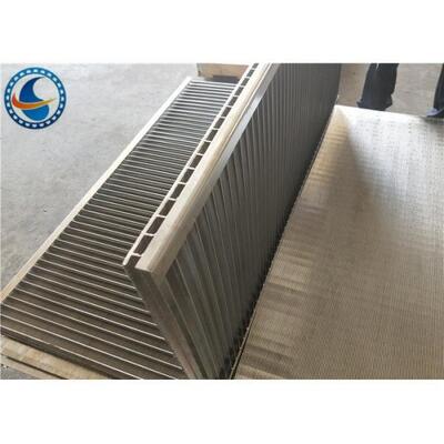 Johnson Stainless Steel Wedge Wire Screen Customizable For Mining Machinery
