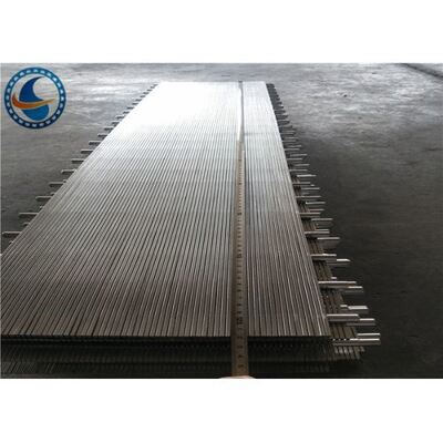 V Wire Welded Wedge Wire Screen Panels , Stainless Steel Wedge Wire Sheets