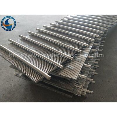 0.5mm Slot Sus304 Flat Johnson Screens With Round Support Bar