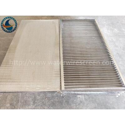 L500mm Stainless Steel Wedge Wire Screen Panels For Coal Washing Equipment