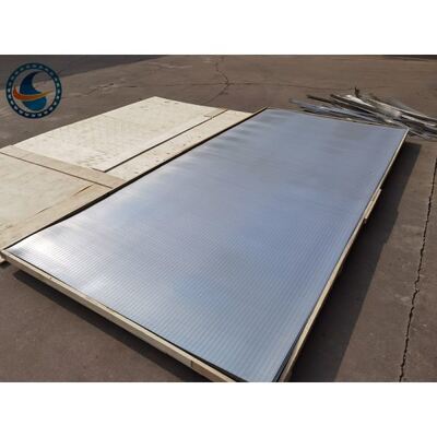 Flat Profile Grain Industry Wedge Wire Sheets