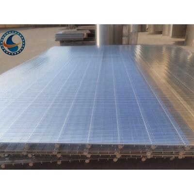 Ss Aisi 304 0.5mm Slot Wedge Wire Sheets 2063mm Length