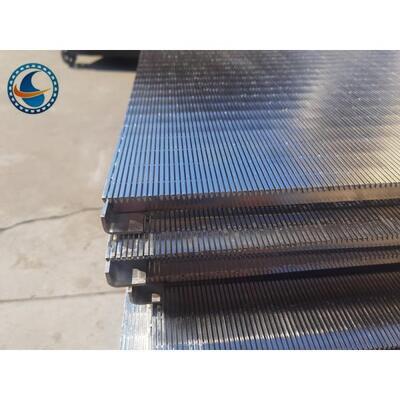 Ss 316l 1.0mm Slot Wedge Wire Screen Panels Support Grid For Carbon Filters