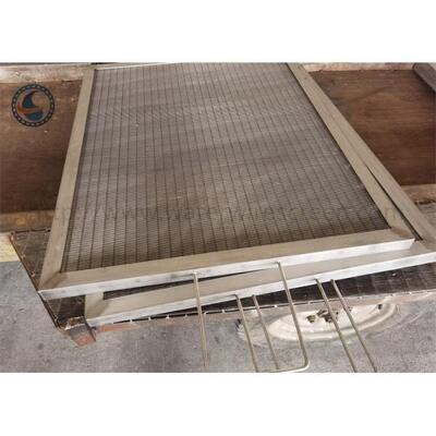 316l Johnson 1mm Slot Wedge Wire Filter Mesh Stainless Steel