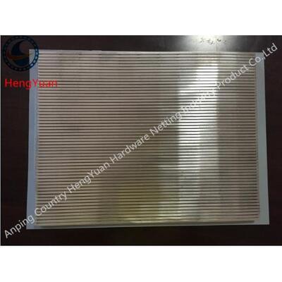 Automatic Bar Stainless Steel Wedge Wire Screen Panels With Strong Body