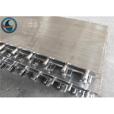 Arc Shape Wedge Wire Screen Panels , SUS 304 Parabolic Screen Filter
