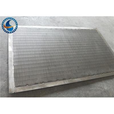 Rust Proof Wedge Wire Mesh 1219mm×486mm For Food / Chemical Industry