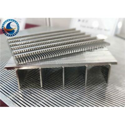 Wear Resistant Wedge Wire Screen Panels For Liquid / Solid Filtration