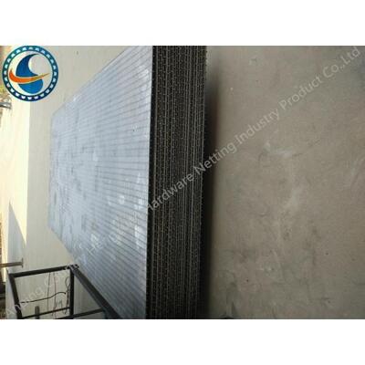Flat Panel Slotted Wedge Wire Screen Panels Multi Functional OEM / ODM Acceptable