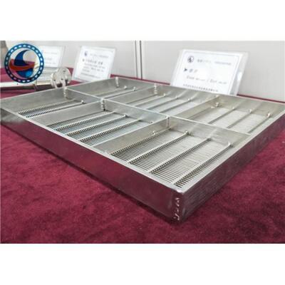 Heat Resistant Wedge Wire Screen Panels For Aquaculture / Food Industry