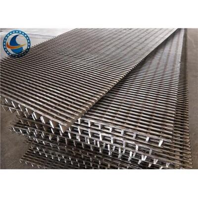 Anti Aging Wedge Wire Screen Panels , Stainless Steel 304 Johnson Screen Mesh