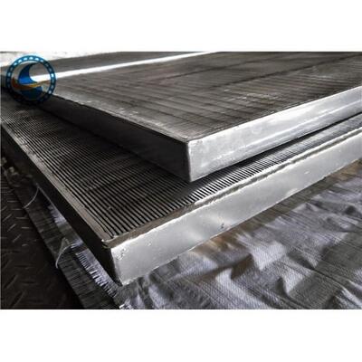 Welded Wedge Wire Screen Panels For Coal Washer / Wheat Tooth Machine