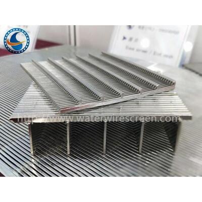 ISO9000 Petrochemical Engineering 321 Stainless Steel Wedge Wire Screen
