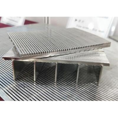 Stainless Steel Johnson 1.3mm Slot Wedge Wire Screen Panels