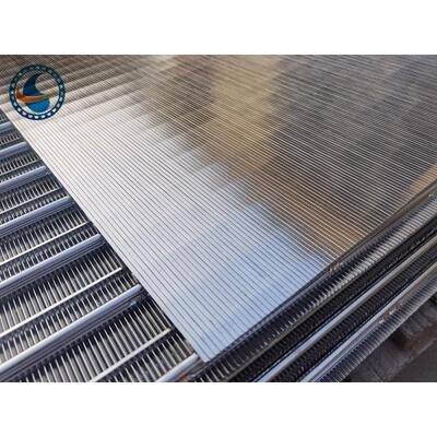 500um Aisi 304 Slot Wedge Wire Screen Panels For Filtration