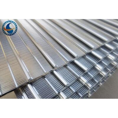 500um Aisi 304 Slot Wedge Wire Screen Panels For Filtration