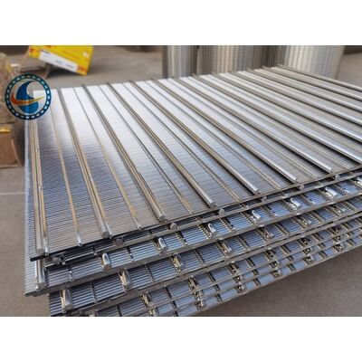 500um Aisi 304 Slot Wedge Wire Screen Panels For Filtration