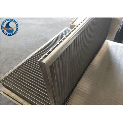Stainless Steel 304 Vee-wire Wedge Wire Screen Penels