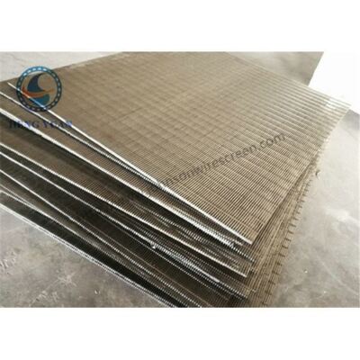 Stainless Steel 304 Vee-wire Wedge Wire Screen Penels